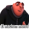 El macho... menos