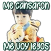 Me cansaron Me voy lejos