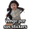Giseelove Vengo por sus stickers