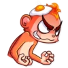 Monkey Sticker by* 8