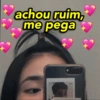 achou ruim, me pega