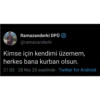 Ramazanderki DPÜ
@ramazanderki
Kimse için kendimi üzemem,
herkes bana kurban olsun.
21:03-28 Nis 20 saatinde Twitter for Android