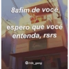 8afim de você @RDS GANG espero que você entenda, rsrs @RDS /rds_gang