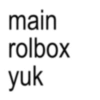 main rolbox yuk