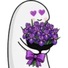 Flork flores moradas 🪻💜🪻 12