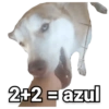 2+2 = azul