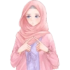 Kartun hijab muslimah 16