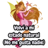 Volví a mi estado natural (No me gusta nadie)