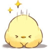 Stiker ayam lucu 15