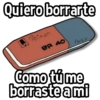 Quiero borrarte Pelikan BR 40 fana.x Como tú me borraste a mi