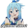 ¿Quieres nudes?