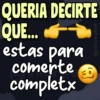 QUERIA DECIRTE QUE... estas para comerte completx € @Viickyfas
