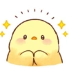Stiker ayam lucu 12