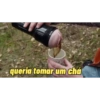 queria tomar um chá