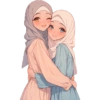 Kartun hijab muslimah 8