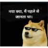 नया क्या, मैं पहले से जानता था ।