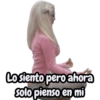 Lo siento pero ahora solo pienso en mi
