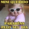 MINI QUERIDO PARABÉNS PELO SEU DIA