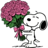Snoopy Flowers 🌹🌹🌹 12