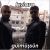 kızlara gülmüşsün