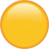 Emoji iPhone yellow  6