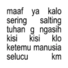 Kata-kata anomali gombal 15