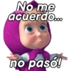 No me carois.Zaro acuerdo... no pasó!