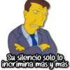 Su silencio solo to, incrimina más y más