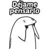 Déjame pensarlo @Harley_Stickers