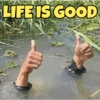 LIFE IS GOOD mater