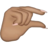Emoji iphone tangan kaki 8