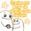 Gracias por llenar de alegría cada @mañana & @rose.stickers?