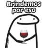 Brindemos por eso Harley Stickers