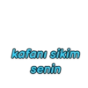 kafanı sikim
senin