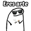 Eres arte @Harley_Stickers