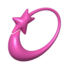 Hot Pink Cute Icons 19