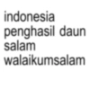 indonesia penghasil daun salam walaikumsalam