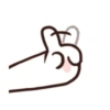 Cutesy Hand Gesture