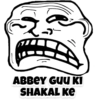 ABBEY GUU KI SHAKAL KE