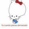 Yo cuando pienso demasiado