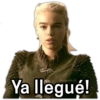Ya llegué!