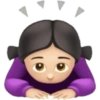 Menina pensativa
