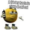 A ti t doy hasta la clave de mi cel