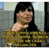 TEM DESENVOLVIMENTO, TRILHA SONORA, QUÍMICA TUDO QUE UM CASAL PRECISA TER