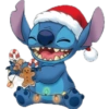 Stitch com muitos doces
