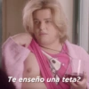 Te enseño una teta?
