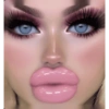 Labios de muñeca Barbie