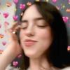Sorriso com Corações Brilhantes