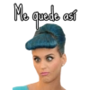 así Me quede ast