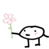Personaje Lindo con Flor